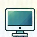 Abstraktní ikona reprezentující vývoj webových stránek