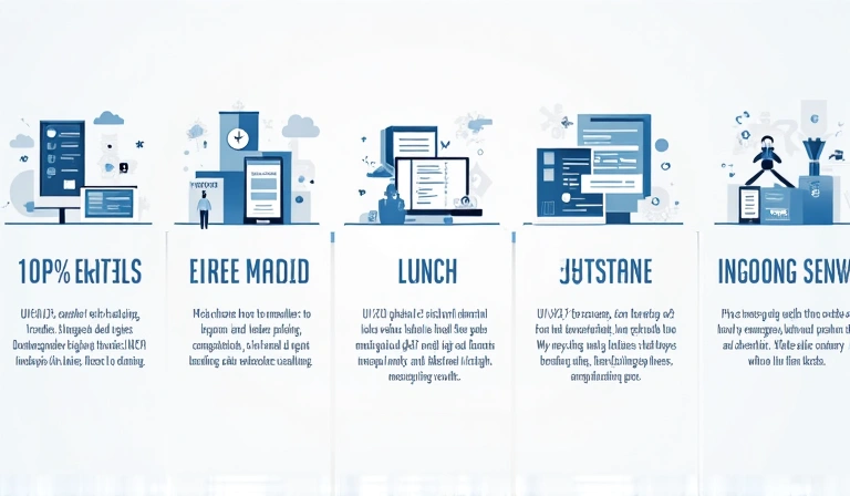 Diagram procesu spolupráce od konzultace po spuštění webu
