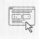 Ikona webdesignu a UI/UX